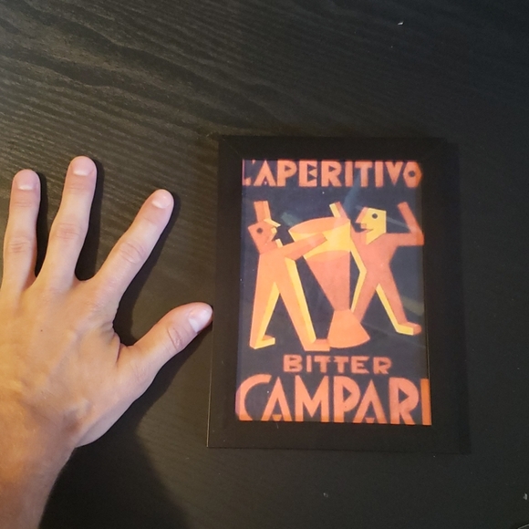 Campari bitter bar art - Picture 3 of 3